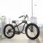 Baogl fashionable atv fat tire snowmobile electric bike with full suspension