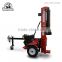 China Shandong Qingdao manufacturer !! agriculture commercial hydraulic diesel log splitter 50 tonne