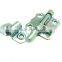 U Type 3" Heavy Duty Barrel Bolt For Door, Hot Safety Cellar Bolt, Zinc Finish Iron Cellar Window Bolt