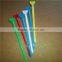 Novely plastic heart shape cake decor stick