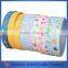 Custom new design printed logo festival cotton ribbon for celebration
