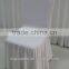 Swag Bottom Fitted Round Top White Spandex Banquet Chair Covers 50PCS A Lot Free Shipping