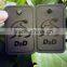 2016 Hot sale high quality black cardboard paper Hang Tags Swing tags for jeans