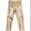 2016 Imitation Leather Leggins 100%PU Christmas halloween costumes for kids outfits boutique clothes wholesale 