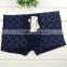 High quality printed grid sexy men's boxer briefs men's Bamboo Fiber underwear men boyshort