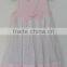Baby Girls Pink and White Embroidered Dress and Knit Shorts 2pcs Suits for Summer