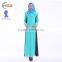Zakiyyah 801002 Muslim kaftan women slim abaya burqa fashion colorful party dress pictures