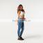 UK Skinny Ladies Jeans Top Design