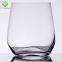 High quality 12 oz drinking glass cup, oval whiskey glass/ oval whiskey glass for Christmas gift/ crystal wine glass