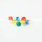 Box packing plastic gear shape head pin customizable colors thumbtack office creative stationery