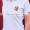 Comfortable polyester cotton short sleeve polo shirt for man and woman
