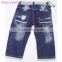 New boy jeans washed cow-boys jeans bermuda summer design bumuda jeans