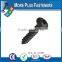 Made in Taiwan high Quality black coating Manufacturer Pan Head Self Tapping Screw
