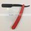 Barber Shaving Razors Red Plastic Handle