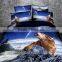 Wholesale cotton 3d printed bedding set with masha and bear