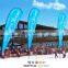 outdoor advertising custom cheap banner teardrop flag