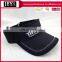 Cotton visor with mesh polyester brim cotton terry sweatband sun visor
