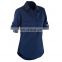 OEM Service Factory Custom mechanic breathable work shirts for Women