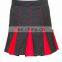 Ladies Red and Black Modern Hybrid Kilt