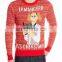 Winter Santa Snow Men's Shrug Knitted Pullover Jumpers Ugly Christmas Sweater