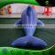 Vivid Inflatable Blue Whale / Hongyi Design PVC Animal Whale Toys