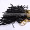 Key Chain Leather Black Handmade Crafted Vintage Boho Banjara Key Ring Chain 5 PC'S Lot