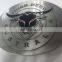 3D relief with the pattern of herd embody the company culture Zinc cast belt buckle antique silver plating