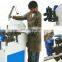 P-100 Automatic grinding belt curved pipe polishing machine for max stainless steel pipe 110mm