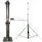 20m military communication meteorogly high push up manual crank mast for mobile radar