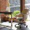 Modern medium back leather ergonomic office swivel chair