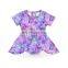Girl KidsTie Dye Bodysuit Romper Baby Stacked Jumpsuit