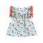 Fruit Print Dress Kids Baby Girl Summer Dress Casual