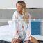 LAITE SET2020 2020 New Arrivals Women Tie Dye Two Piece Set Pajamas Cloths Ladies Tie Dye Pajamas 2 Piece Set for Women