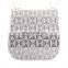 Factory wholesale checker pattern chair cover kitchen chair seat cover