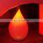 Ground LED Lighting Decoration Inflatable Water Drop Lights with Air Blower for Events Party