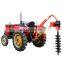 Compact tractor implement 3 point Post Hole Digger