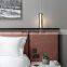 Modern simple liner metal lamp gold stainless steel pendant lamp