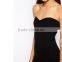 Newest style sweetheart neck design sexy women backless strapless jumpsuit 2016