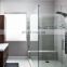 Factory wholeselling simple frameless glass  shower room with hinge