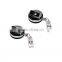 Yueton Pack of 2 Retractable Name Badges Holder ID Card Key Cards Holder Reel