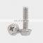 DIN 6921 10mm bolts Grade 8.8 Zinc Coated Stainless Steel serrated flange bolt iso4162/ din6921/en1665 Hex Flange Screws