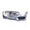 High Quality Cheap PP Front Bumper with Grille For Benz W205 M Sport 2013 2019 Head Bumpers Auto Parts