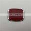 Customized Red Plastic Label Car Steering Logo Emblem Badge Sticker