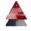 Bike Reflector Triangle Bicycle Reflector Triangle Red Reflective Triangular Safety Warning Reflectors For Trailer