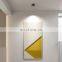 Surface Mounted Metal LED Black And White Ceiling Lamp Nordic Cloakroom Decoration Ceiling Lighting