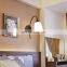 Modern minimalist personality wrought iron glass wall lamp for decoration