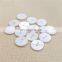 Cheapest Factory Price Round Natural Two Holes Mop Pearl White Shell Buttons