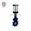 Tyco Valve Ductile Iron Carbon Steel Stainless Steel Lug Type Pneumatic Knife Gate Valves