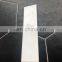 wavy glossy  surface handmade 75x300mm white bathroom dining room subway tile ceramic wall tile