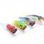 Hot sell  Popper lures 6cm 7.3g 4colors 3D Bionic eyes